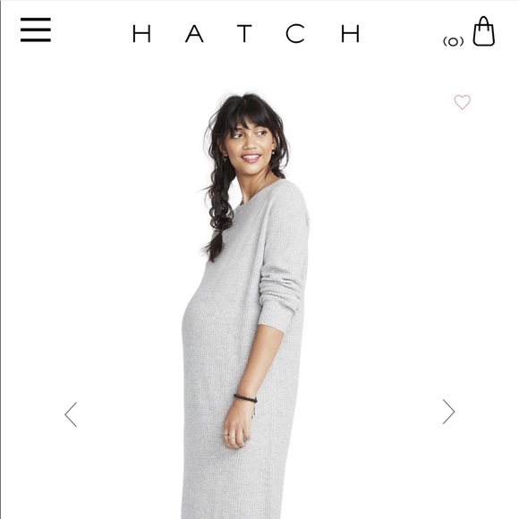 Hatch Collection Cozy Waffle Dress 